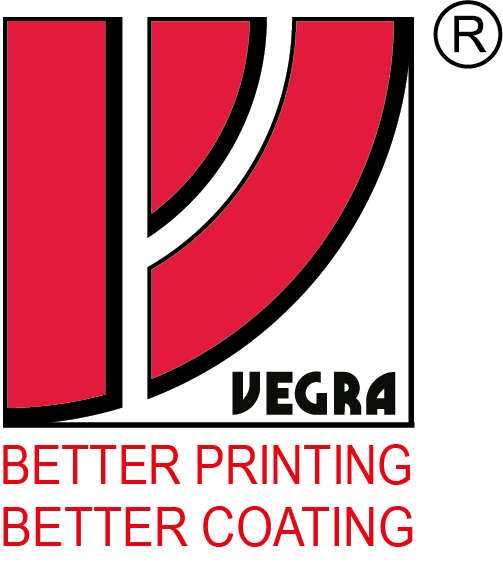 VEGRA Logo english better printing better coating